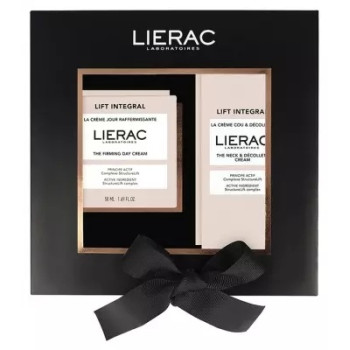 Lierac – Coffret Lift Integral Crème Jour Raffermissante & Crème Cou & Décolleté, 2 x 50 ml