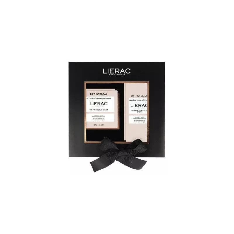 Lierac – Coffret Lift Integral Crème Jour Raffermissante & Crème Cou & Décolleté, 2 x 50 ml