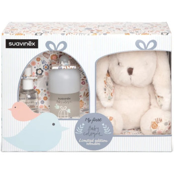 Suavinex – Coffret My First Baby Cologne, 100 ml + 50 ml + peluche