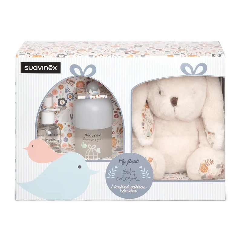 Suavinex – Coffret My First Baby Cologne, 100 ml + 50 ml + peluche