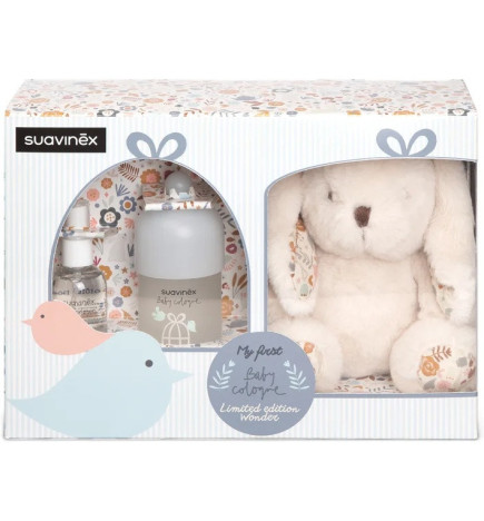 Suavinex – Coffret My First Baby Cologne, 100 ml + 50 ml + peluche