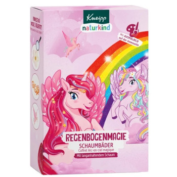 Kneipp – Coffret Arc-en-Ciel Magique, 3 bains moussants enfants