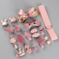 Nildor – Coffret 18 pièces Accessoires Cheveux Rose pour Enfant Nildor – Coffret 18 pièces Accessoires Cheveux Rose pour Enfant