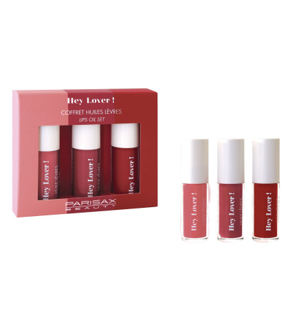 Parisax – Coffret “Hey Lover!” Huiles Lèvres