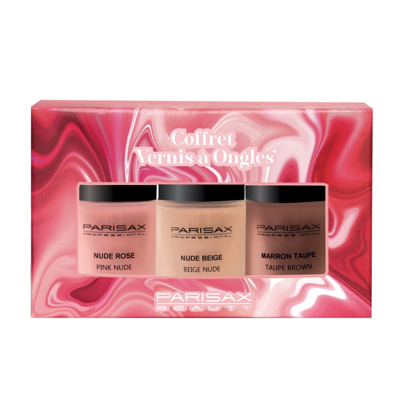 Parisax – Coffret Vernis à Ongles Nude Collection