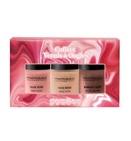 Parisax – Coffret Vernis à Ongles Nude Collection