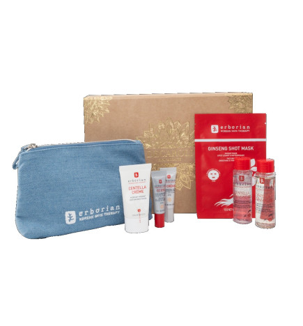 Erborian – Coffret Decaroli Routine Peau Parfaite Teinte Claire, 6 produits