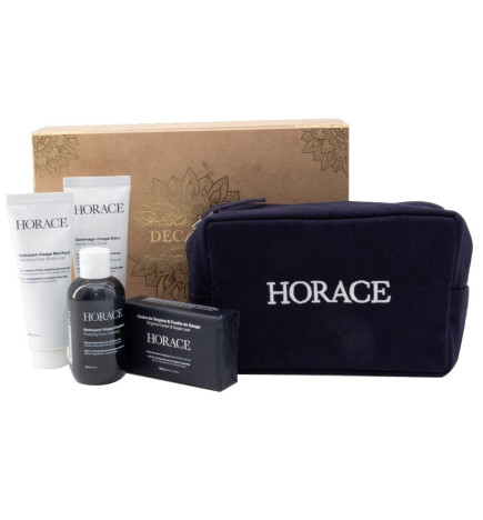 Horace Homme – Coffret Decaroli Soin Visage & Corps, 4 produits