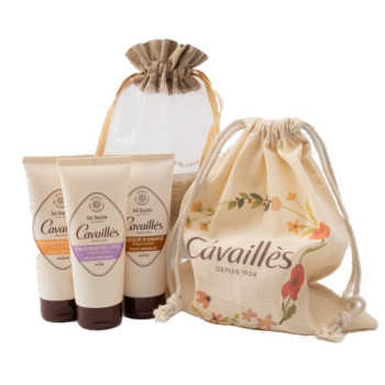 Rogé Cavaillès – Pochon Decaroli Gels Douche Peaux Sensibles, 3 produits