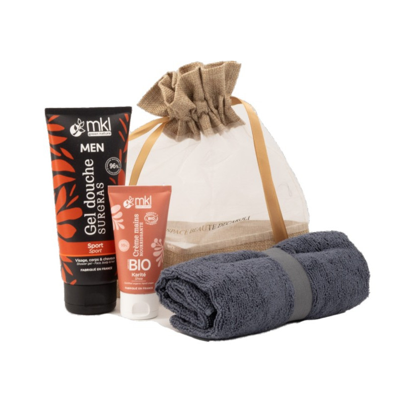 MKL – Pochon Decaroli Homme Sport, 2 produits + 1 accessoire