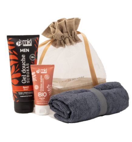 MKL – Pochon Decaroli Homme Sport, 2 produits + 1 accessoire