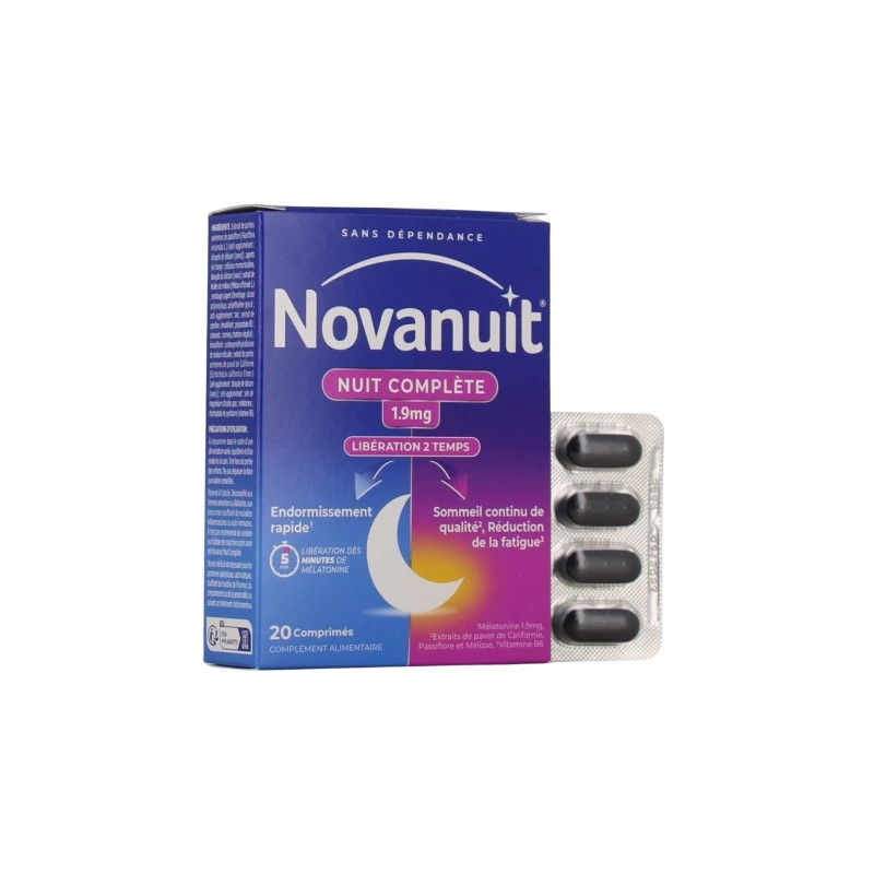 Novanuit – Nuit Complète, 20 comprimés
