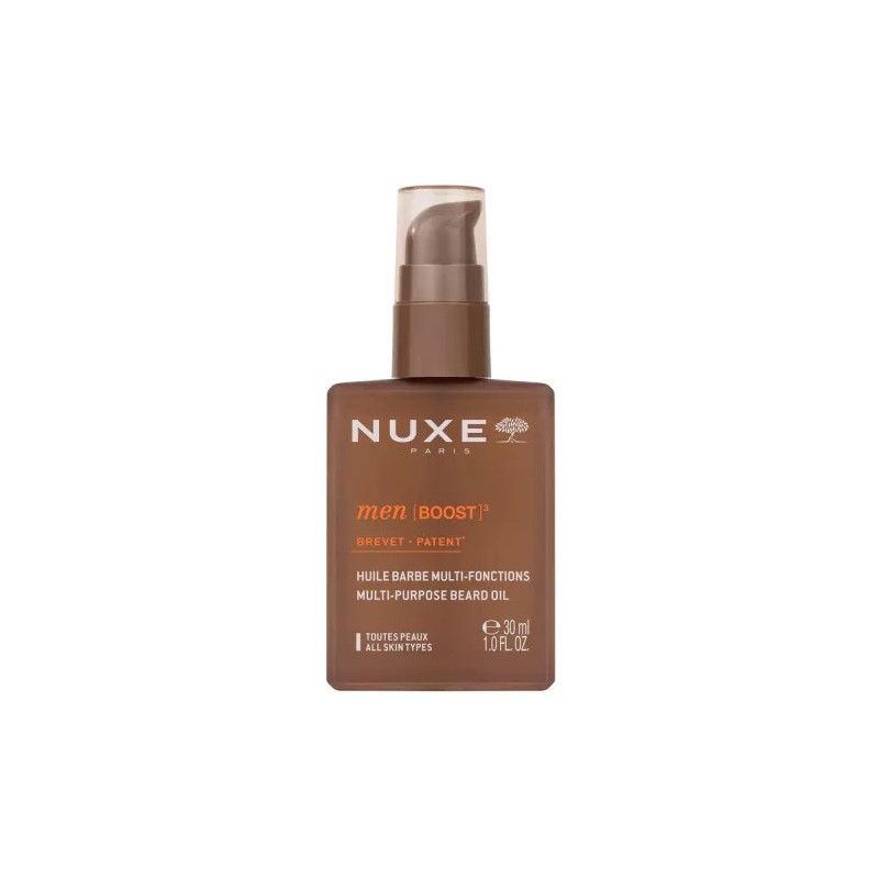 Nuxe – Men Boost Huile Barbe Multi-Fonctions, 30 ml