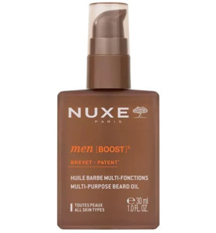 Nuxe – Men Boost Huile Barbe Multi-Fonctions, 30 ml