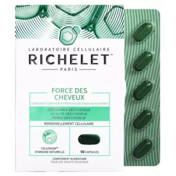 Richelet – Force des Cheveux, 90 Capsules