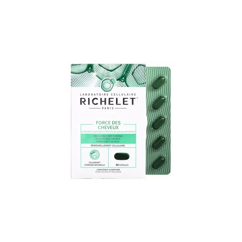 Richelet – Force des Cheveux, 90 Capsules