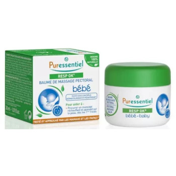 Puressentiel – Bébé Resp’OK Baume de Massage Pectoral, 30 ml