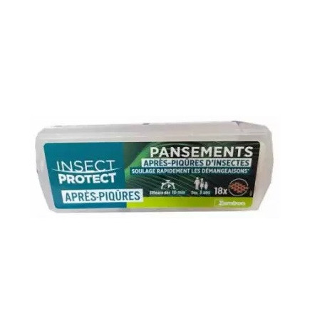 Insect Protect – Pansements Après-Piqûres d’Insectes, 10 unités