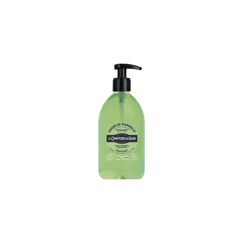 Le Comptoir du Bain – Savon de Marseille Verveine, 500 ml