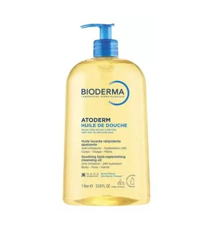 Bioderma – Atoderm Huile de Douche, 1 L