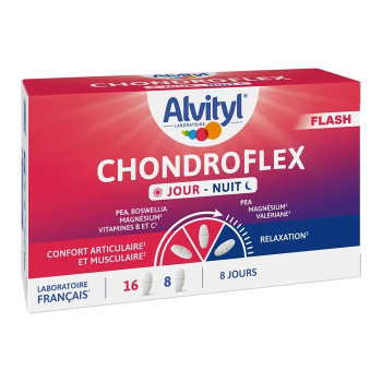 Alvityl – Chondroflex Jour/Nuit, 24 comprimés