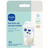 Mam – Sachets de Conservation du Lait Maternel, 180 ml