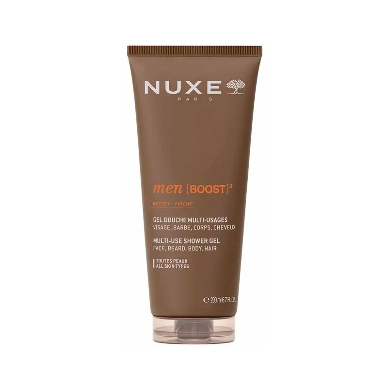 Nuxe – Men BOOST Gel Douche Multi-Usages, 200 ml