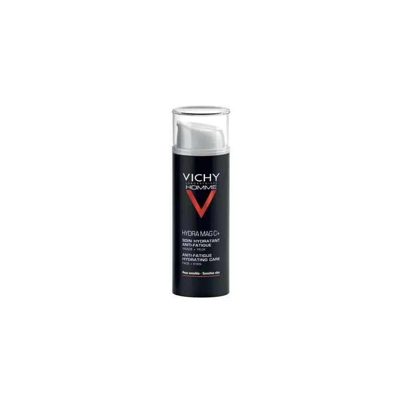Vichy – Homme Hydra Mag C+ Soin Hydratant Anti-Fatigue, 50 ml