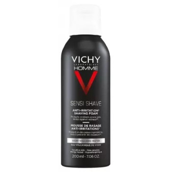 Vichy – Homme Sensi-Shave Mousse de Rasage Anti-Irritations, 200 ml