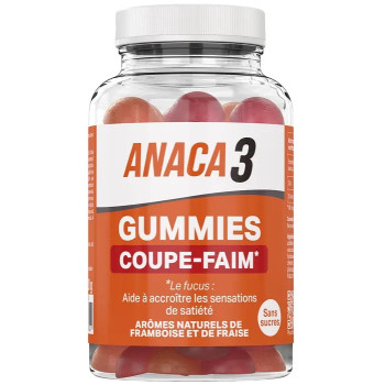 Anaca3 – Gummies Coupe-Faim, 60 gummies