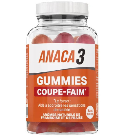 Anaca3 – Gummies Coupe-Faim, 60 gummies