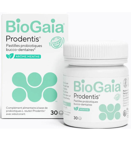 BioGaia – Prodentis Pastilles Probiotiques Bucco‑Dentaires, 30 pastilles