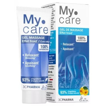 3C Pharma – My Care Gel de Massage Effet Froid, 100 ml