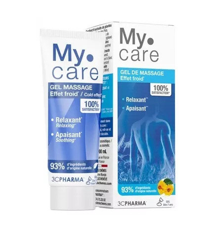 3C Pharma – My Care Gel de Massage Effet Froid, 100 ml
