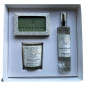 Senteurs du Sud – Coffret Bien-Être Bois d’Olivier (Bougie 75 g + Brume d’Oreiller 50 ml + Savon 125 g)