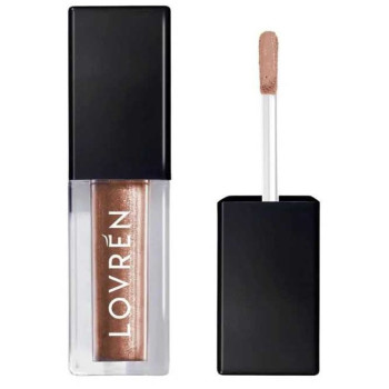 Lovrén – Ombre à Paupières Liquide Long Lasting Bronze Brillant LOML2, 1 unité