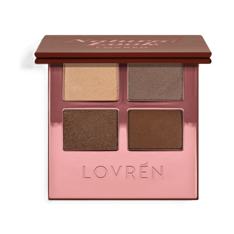 Lovren – Palette Ombre à Paupières Honey Vibes LOM4, 4 couleurs