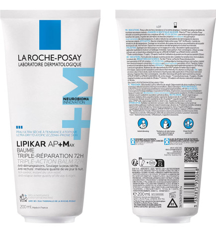 La Roche-Posay – Lipikar Baume AP+MAX, 400 ml