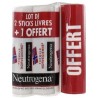 neutrogena sticks lèvres nutrition 2 x 4.8 g + 1 offert