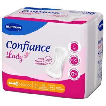 Confiance – Lady 4 gouttes, protections anatomiques