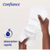 Confiance – Lady 3 gouttes, protections anatomiques