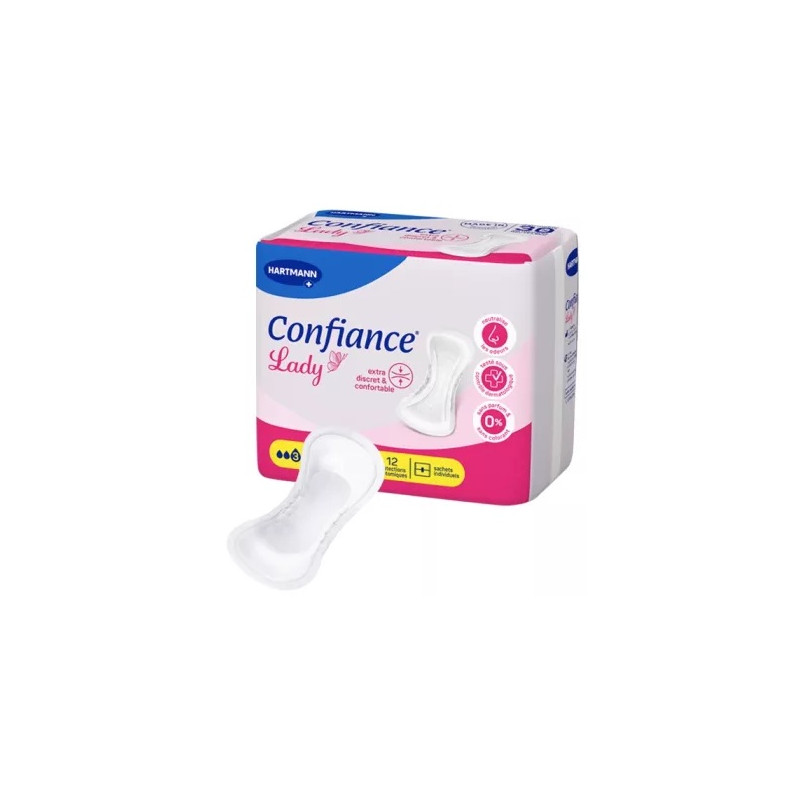 Confiance – Lady 3 gouttes, protections anatomiques