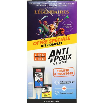 Cinq sur Cinq – Spray Répulsif Poux & Lentes, 100 ml