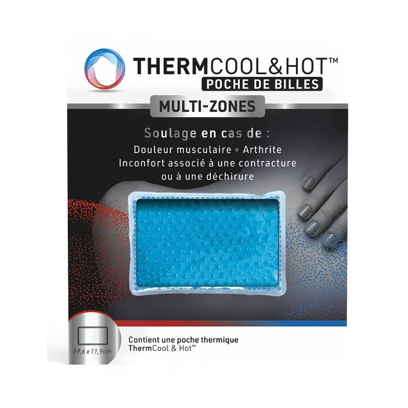 Bausch & Lomb – ThermCool&Hot Poche de Billes Multizones Chaud/Froid, 1 unité