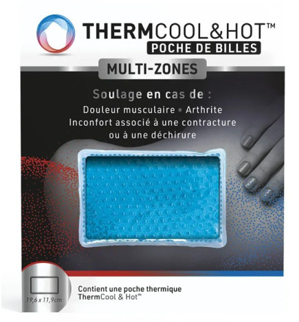 Bausch & Lomb – ThermCool&Hot Poche de Billes Multizones Chaud/Froid, 1 unité