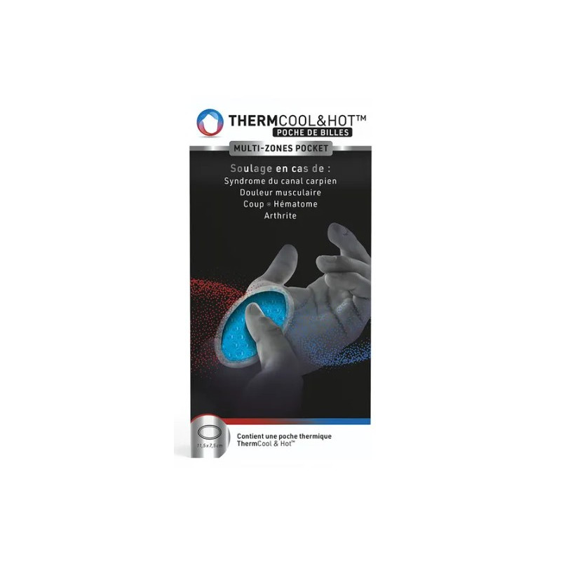 Bausch & Lomb – ThermCool&Hot Poche de Billes Multizones Pocket, 1 unité