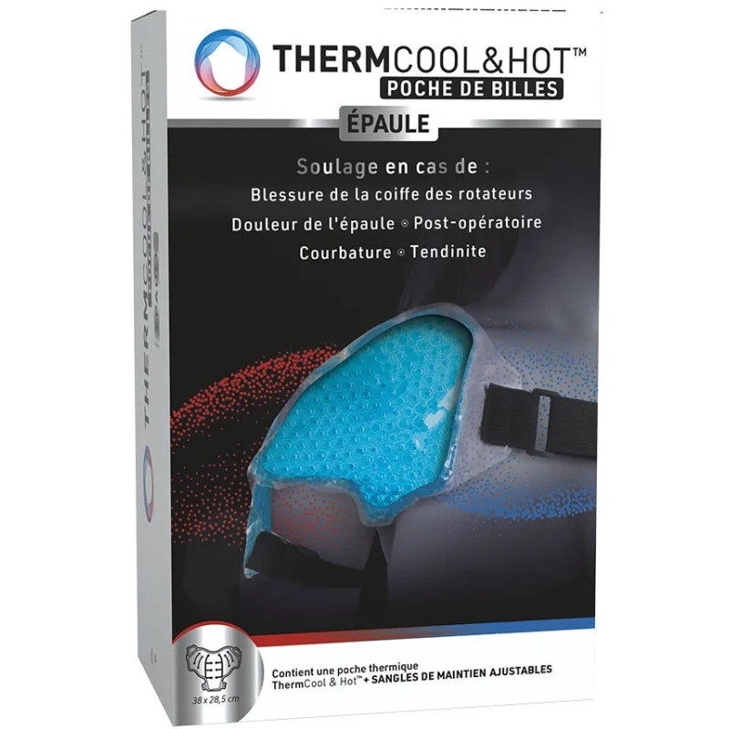 Bausch & Lomb – ThermCool&Hot Poche de Billes Épaule, 1 unité