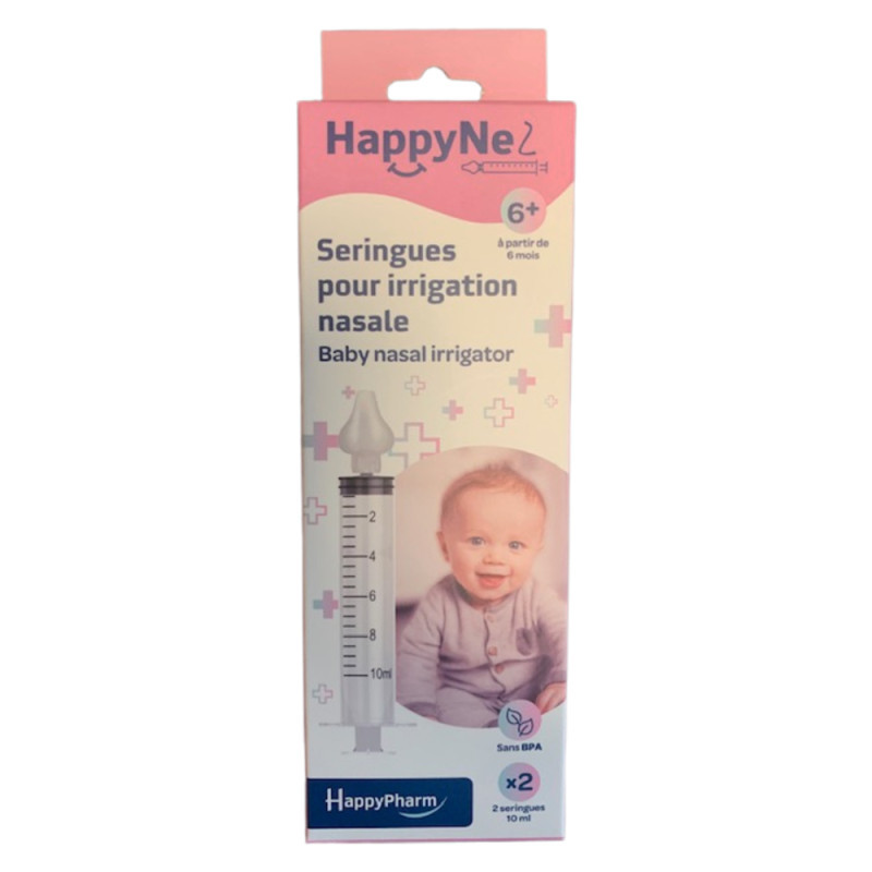 Happy Nez – Seringues pour irrigation nasale, x2