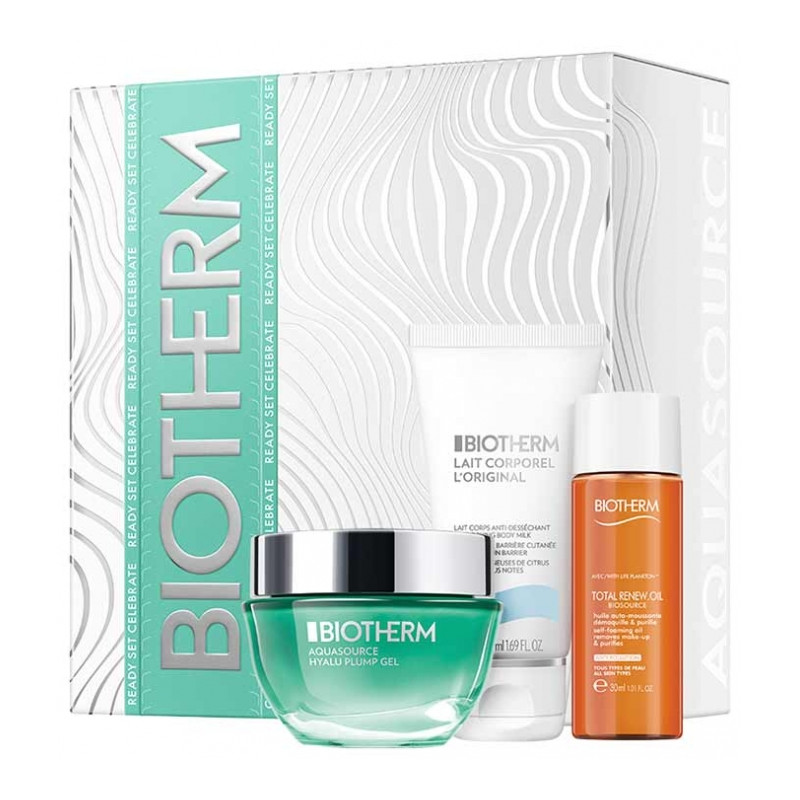 Biotherm – Aquasource Coffret Routine Hydratation Intense, 3 soins