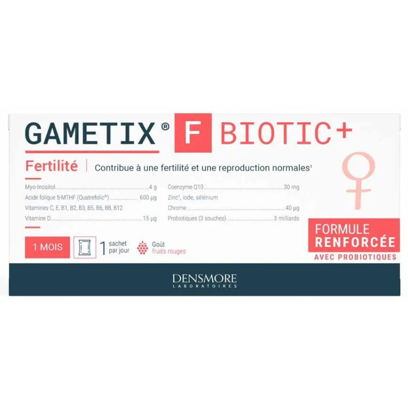 Densmore – Gametix F Biotic+, 1 mois